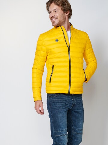 Veste mi-saison KOROSHI en jaune