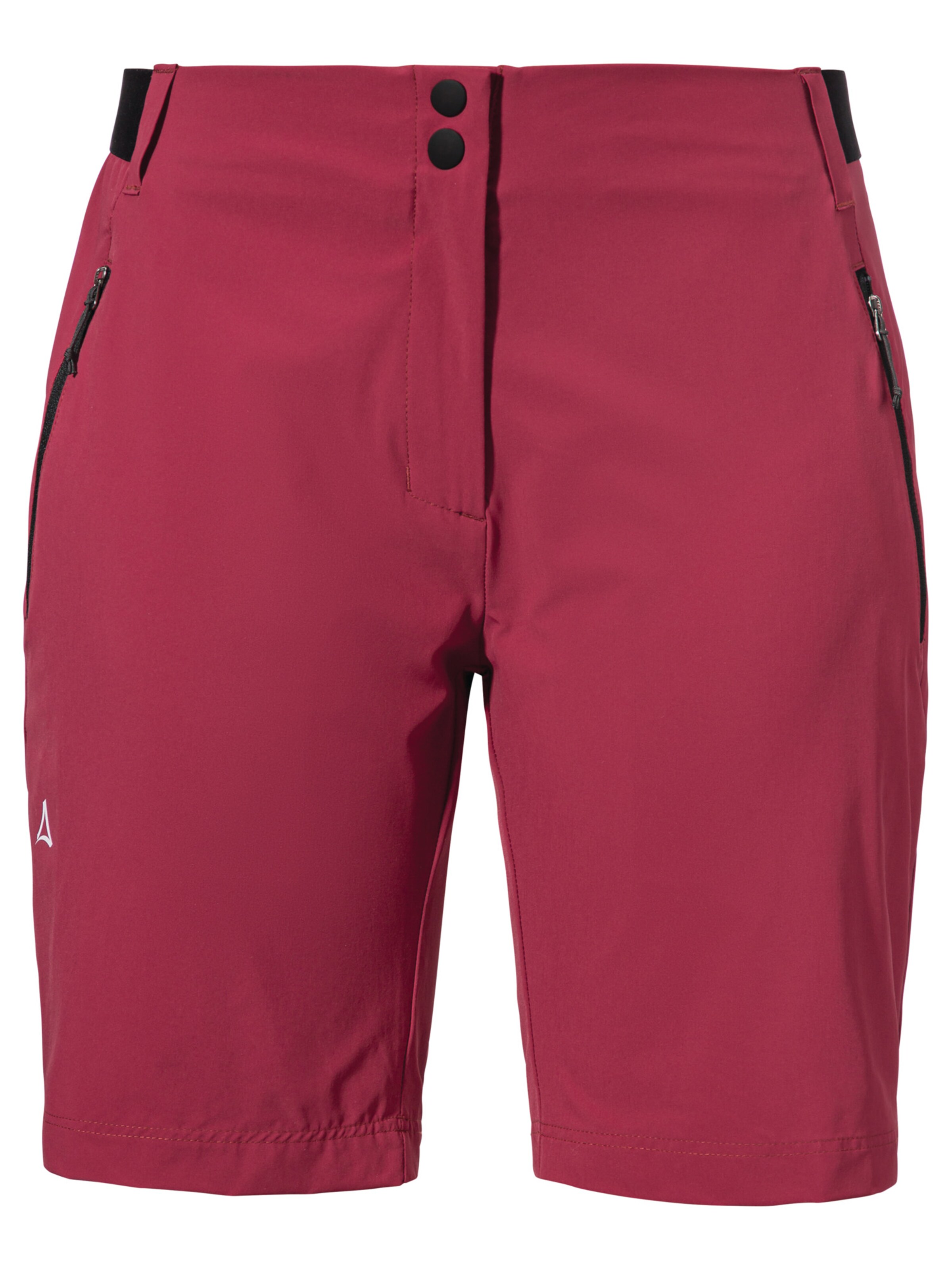 Regular Pantalon outdoor ' Hiking Shorts Style Blaustein WMS ' Schöffel en rouge : devant