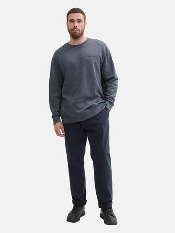 Sweat-shirt TOM TAILOR Men + en bleu