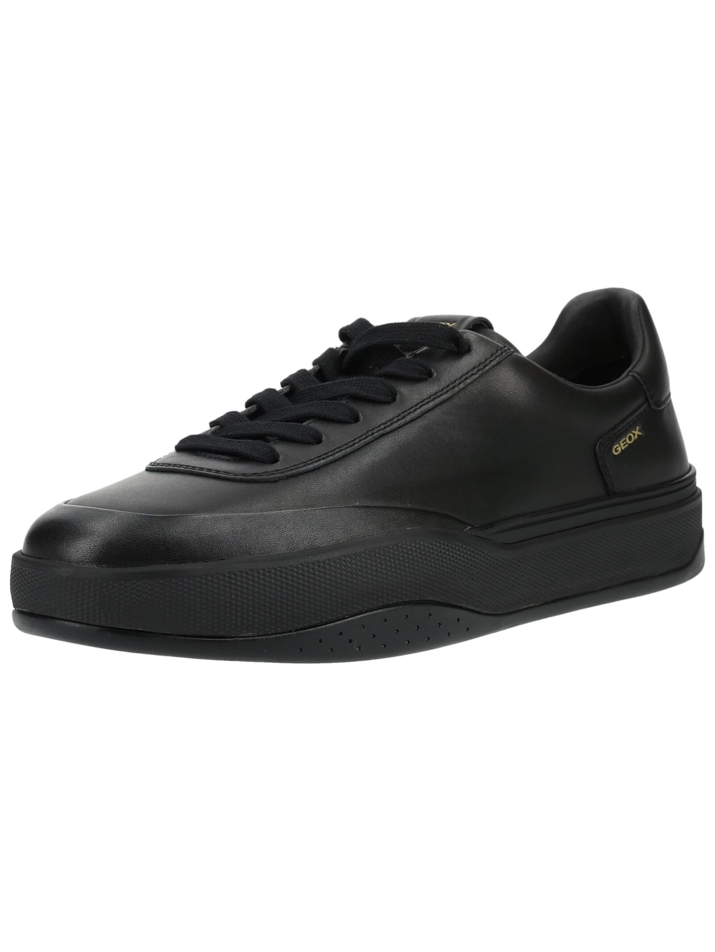 Baskets basses GEOX en noir : devant