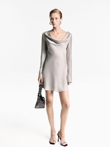 MANGO Dress 'Galy' in Silver
