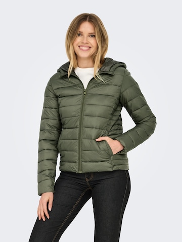 ONLY Between-Season Jacket 'ONLABBIE' in Green: front