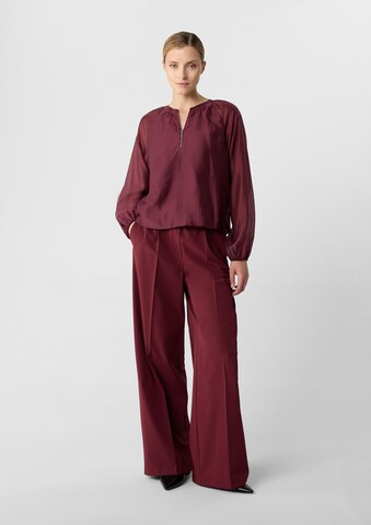 Chemisier comma casual identity en rouge