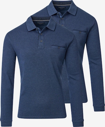 CASAMODA Shirt 'Basic' in Blue: front