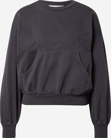 AMERICAN VINTAGE Sweatshirt in Black: front