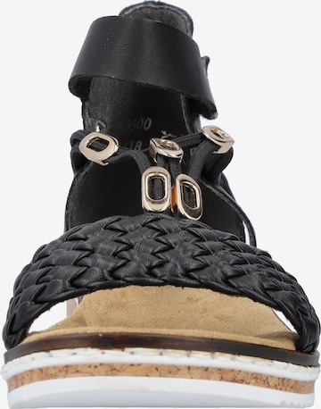Sandalo di Rieker in nero