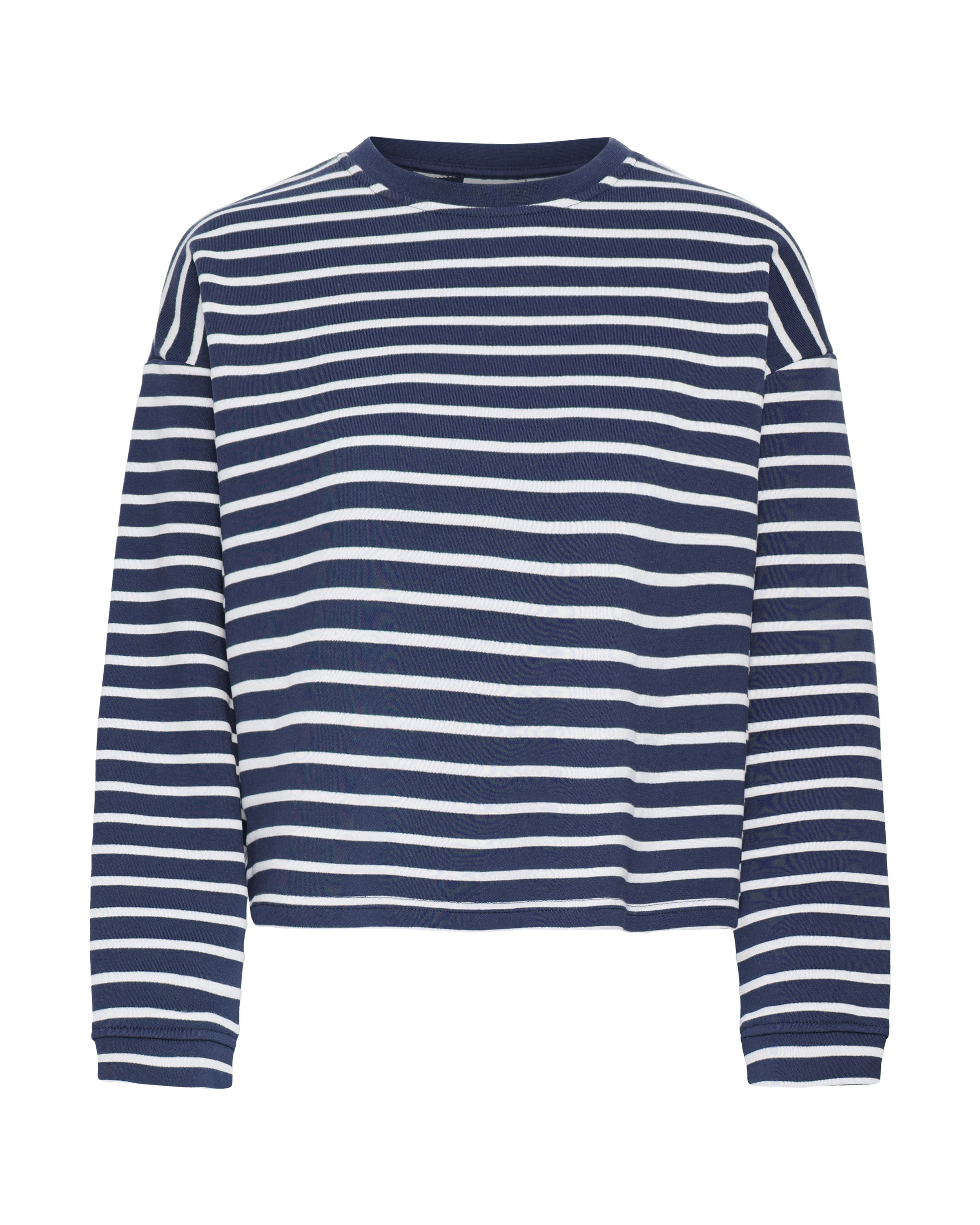ICHI Sweatjacke 'BASMA ' in Blau: Vorderseite