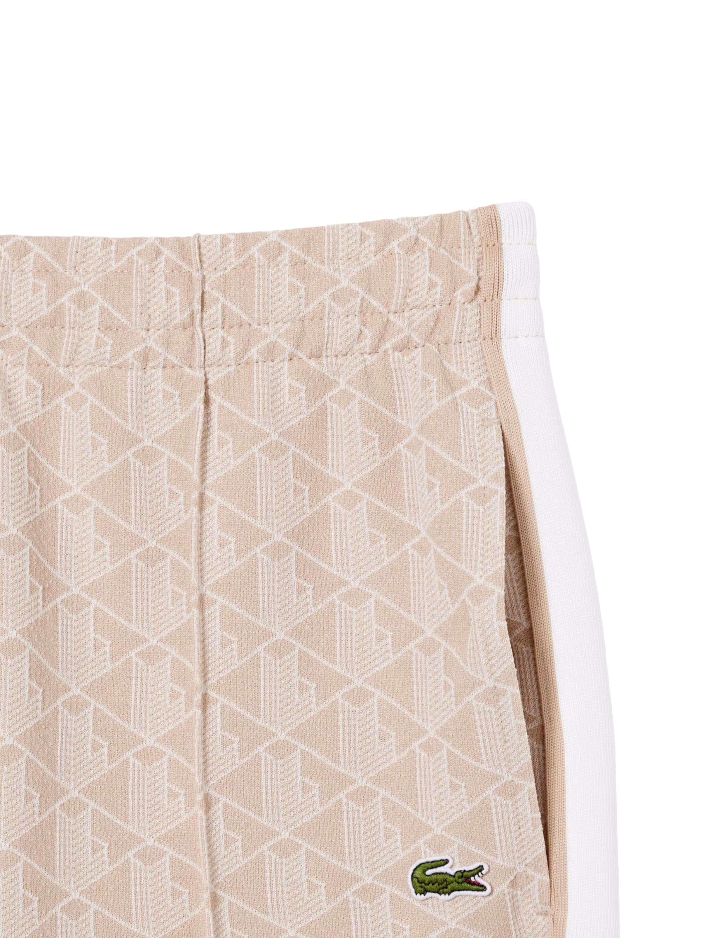 LACOSTE Regular Sportbroek in Beige