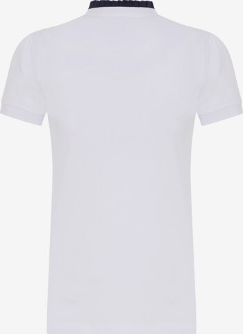 DENIM CULTURE - Camiseta 'Lexi' en blanco