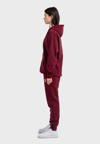 Oldskull Zip-Up Hoodie 'Basic Oldskull 25' in Red