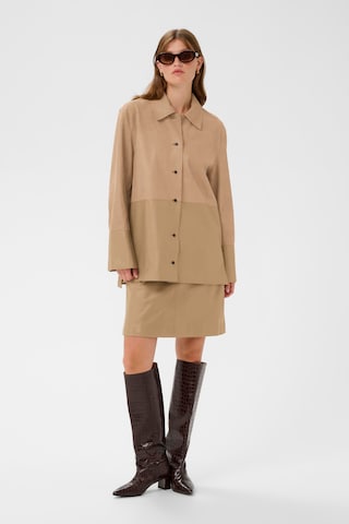 SOAKED IN LUXURY Bluse 'SLParvati Auroa' in Braun