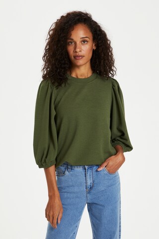 Kaffe Blouse 'Janna' in Green: front