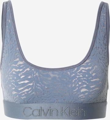 Bustino Reggiseno 'Intrinsic ' di Calvin Klein Underwear in blu: frontale