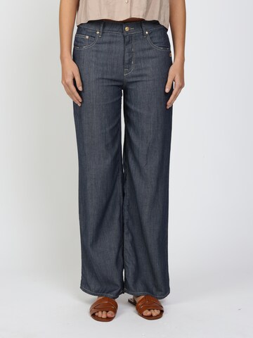 Gang Wide Leg Jeans in Blau: Vorderseite