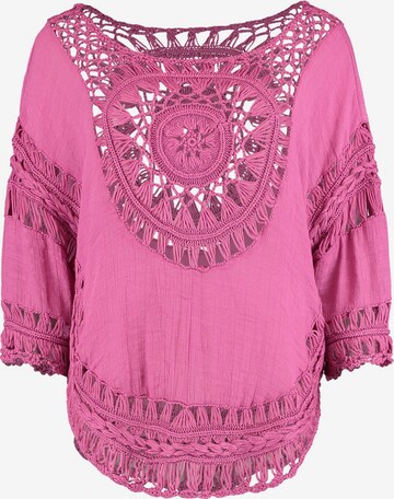 Hailys Blouse 'Anny' in Roze: voorkant