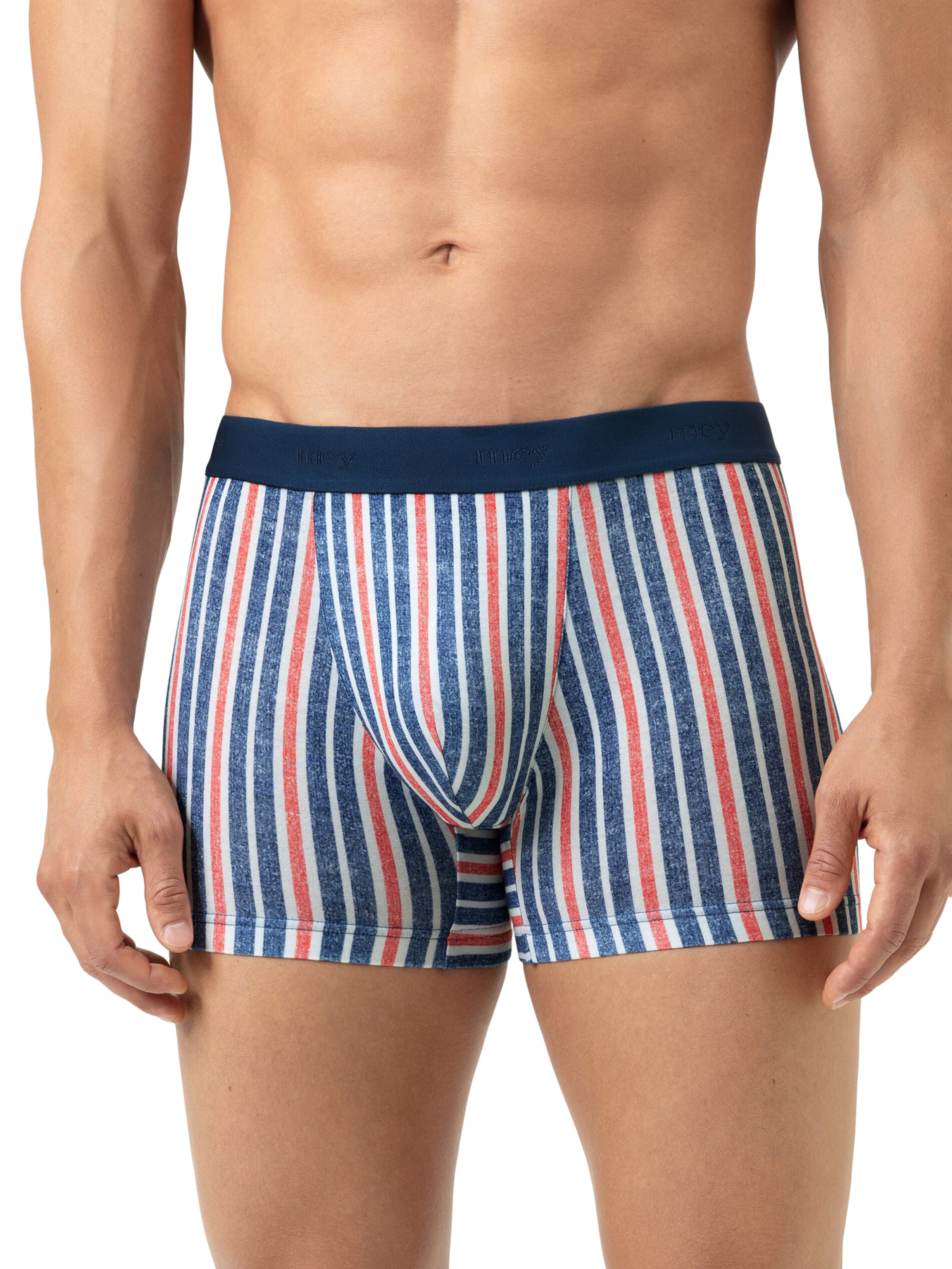 Mey Boxershorts in Blauw: voorkant