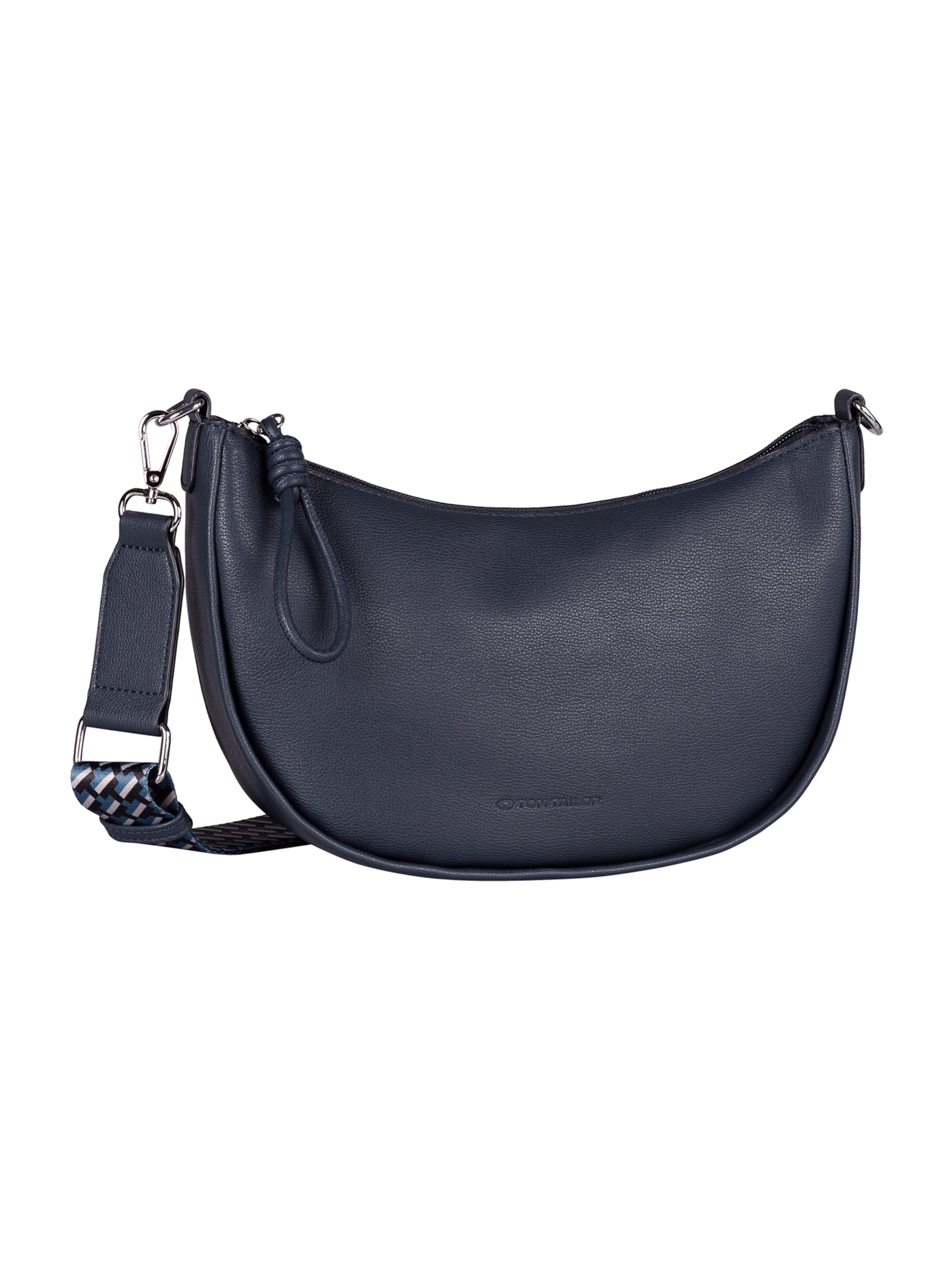 TOM TAILOR Taška cez rameno 'Tatiana' - Modrá: predná strana