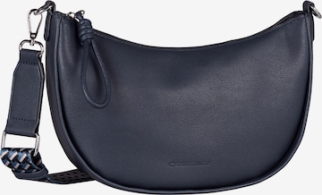 TOM TAILOR Taška cez rameno 'Tatiana' - Modrá: predná strana