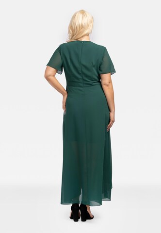 Robe de soirée ' MONIKA ' Karko en vert