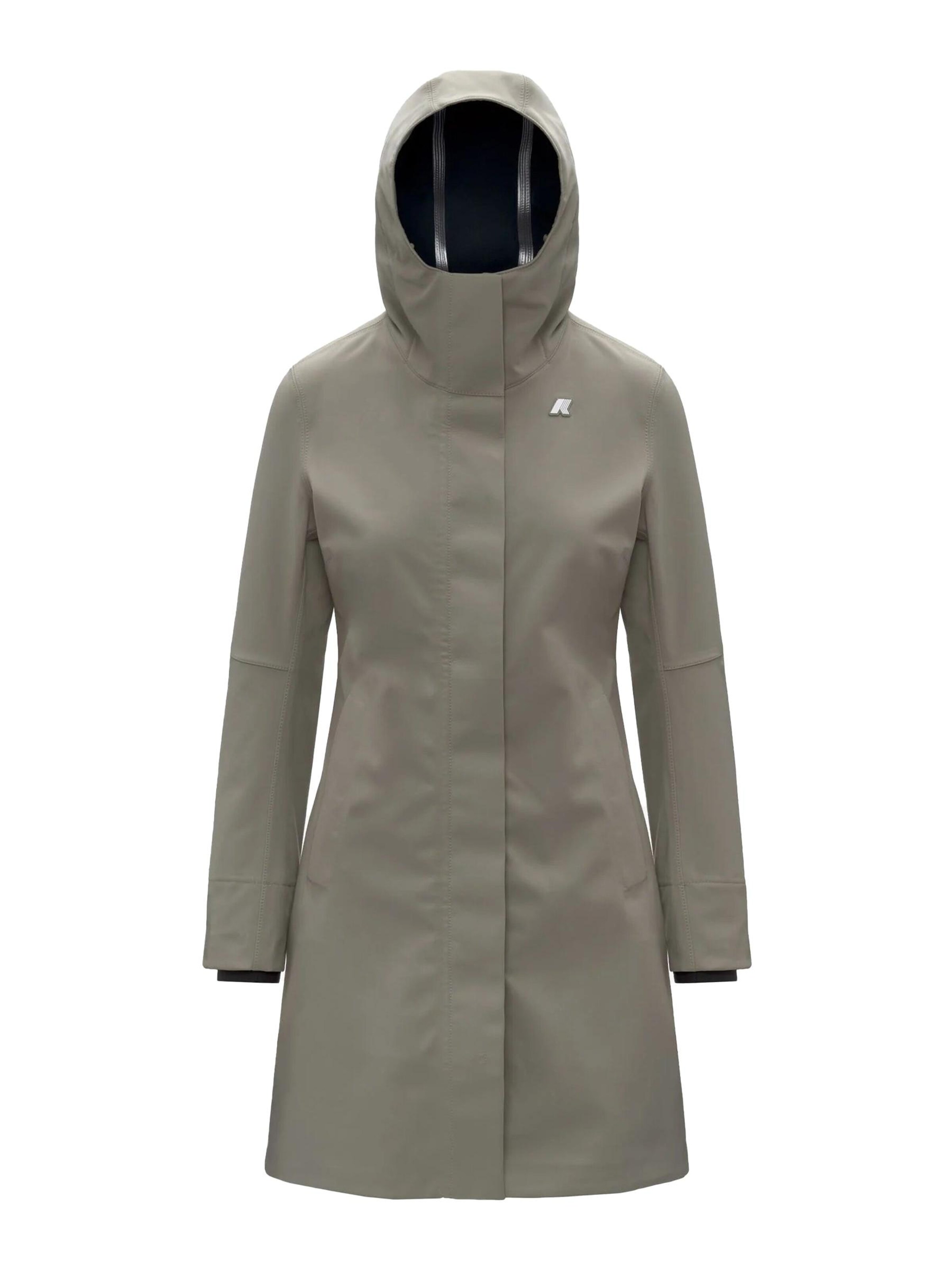 K-Way Winterjas in Grijs: voorkant