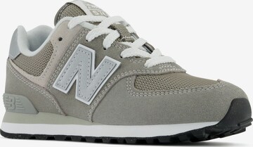 new balance حذاء رياضي بلا رقبة '574' بلون رمادي