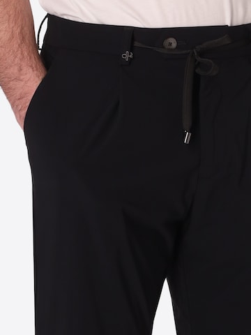 Effilé Pantalon chino 'Rio T.Active' Distretto12 en noir