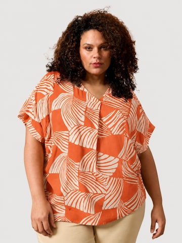 Zhenzi Blouse 'Keira 1452' in Oranje