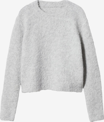 MANGO Sweater in Grey: front