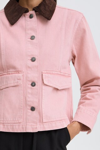 Veste mi-saison b.young en rose
