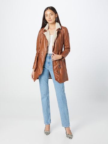 Gipsy Between-Seasons Coat 'Tamala' in Brown