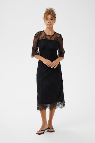 Cream Festkjole 'Yumi' i sort: forside