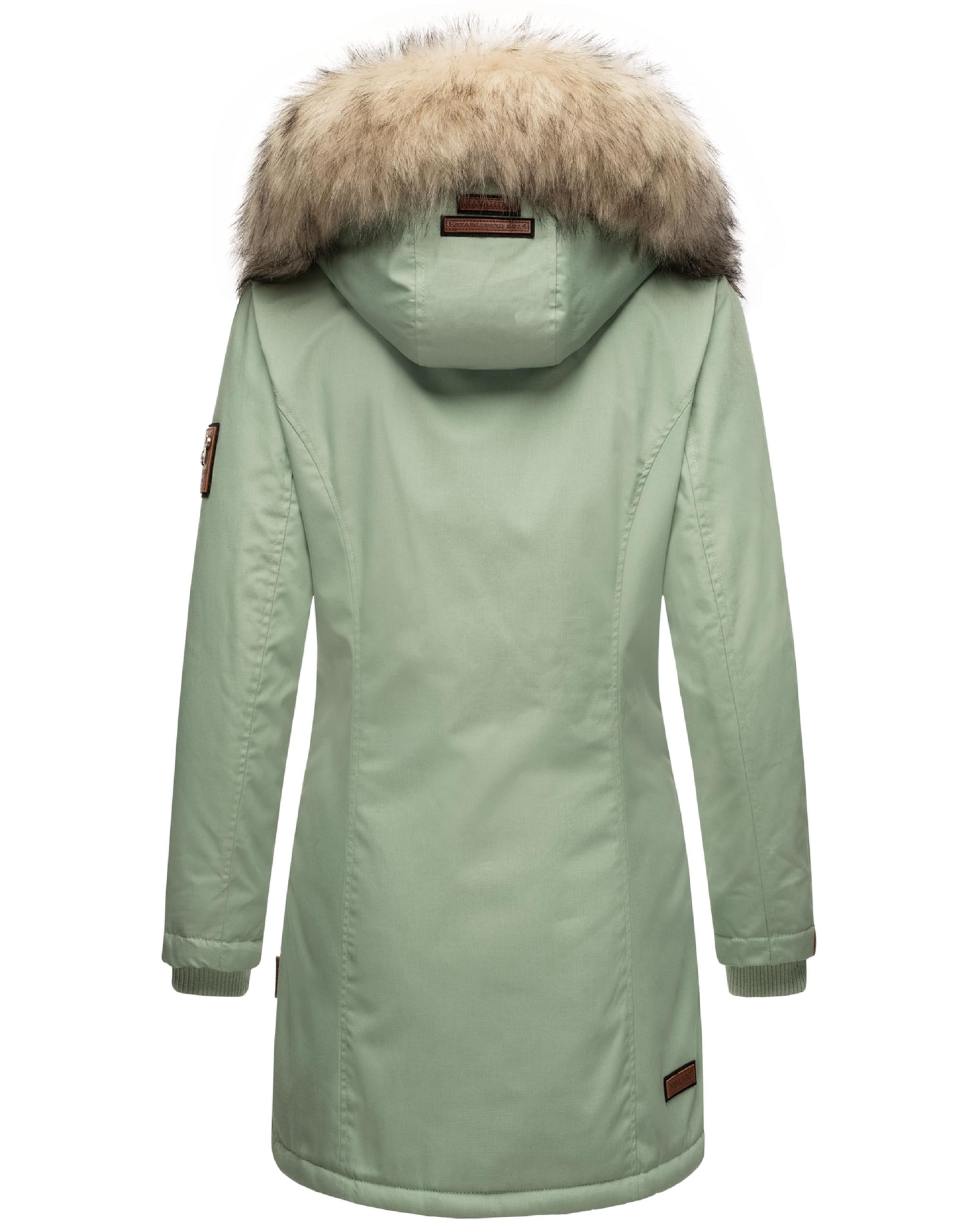 Manteau d’hiver 'Cristal' NAVAHOO en vert