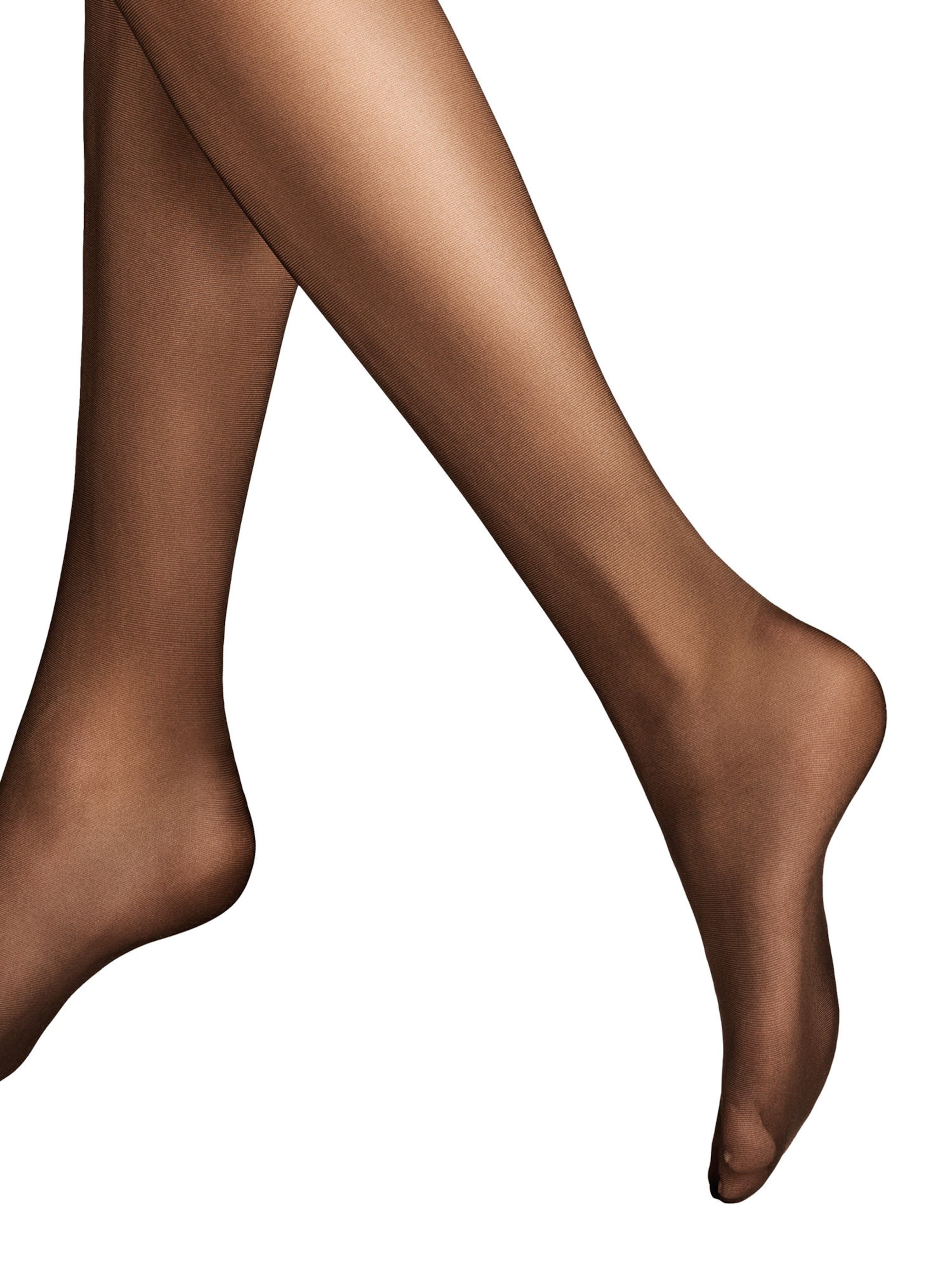 Chaussettes fines 'Glamour 20' Hudson en noir