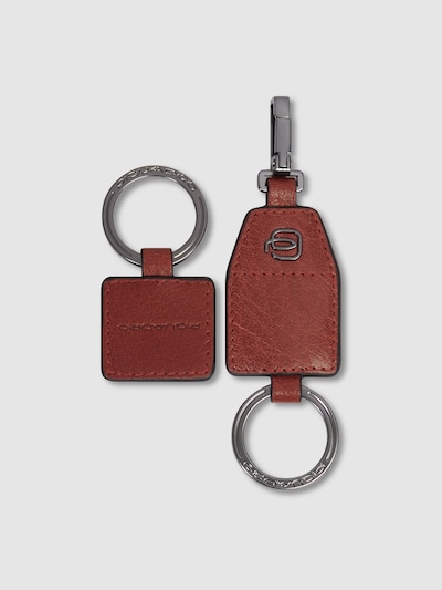 Piquadro Sleutelhanger in One Size in de kleur Cognac, Productweergave