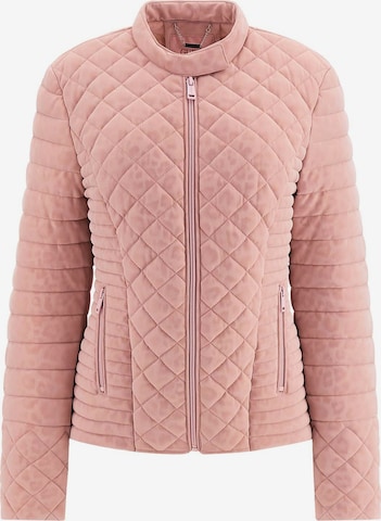 GUESS Between-Season Jacket in Pink: front