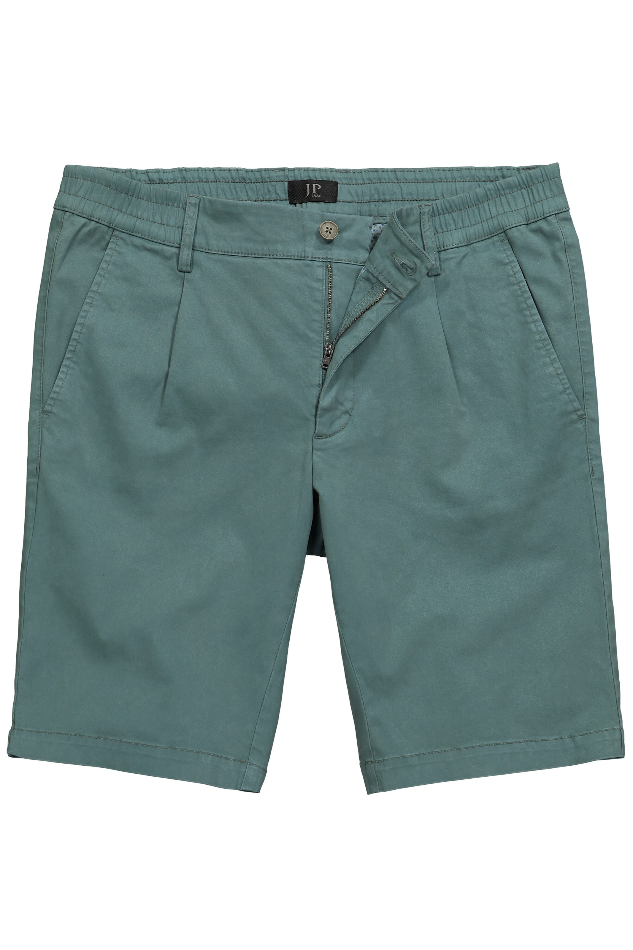 JP1880 Regular Broek in Groen: voorkant