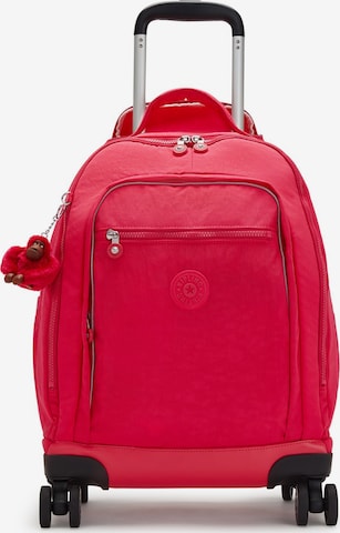 Trolley 'New Zea' di KIPLING in rosso: frontale