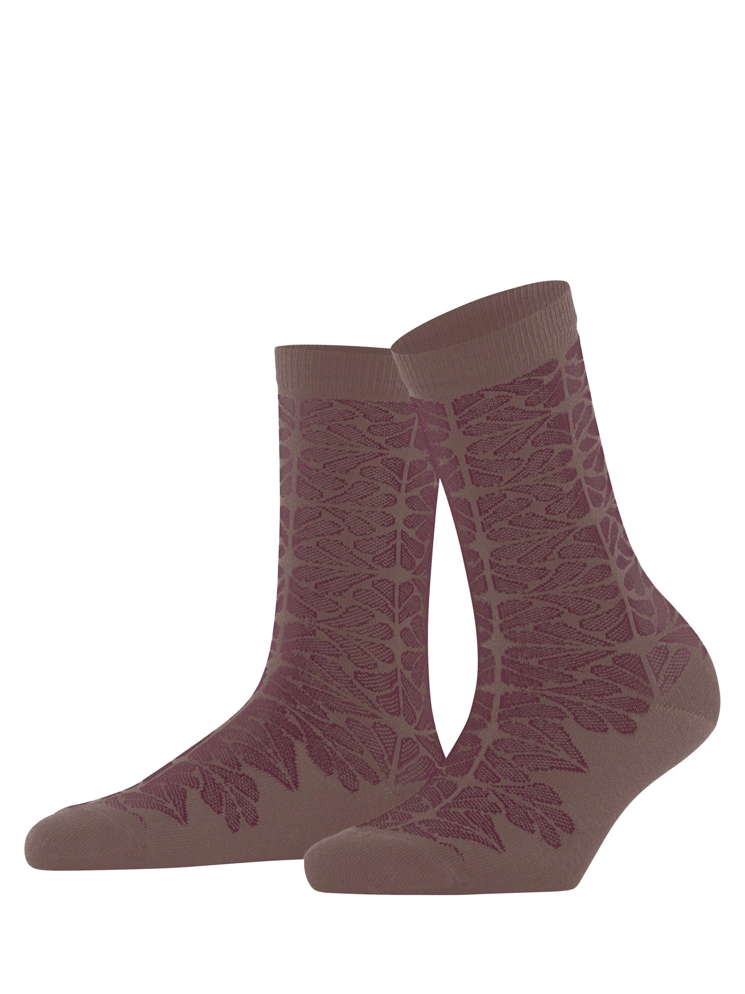 FALKE Socken 'Tile Impact'‌‌‌‌‌‌ in Braun: Vorderseite