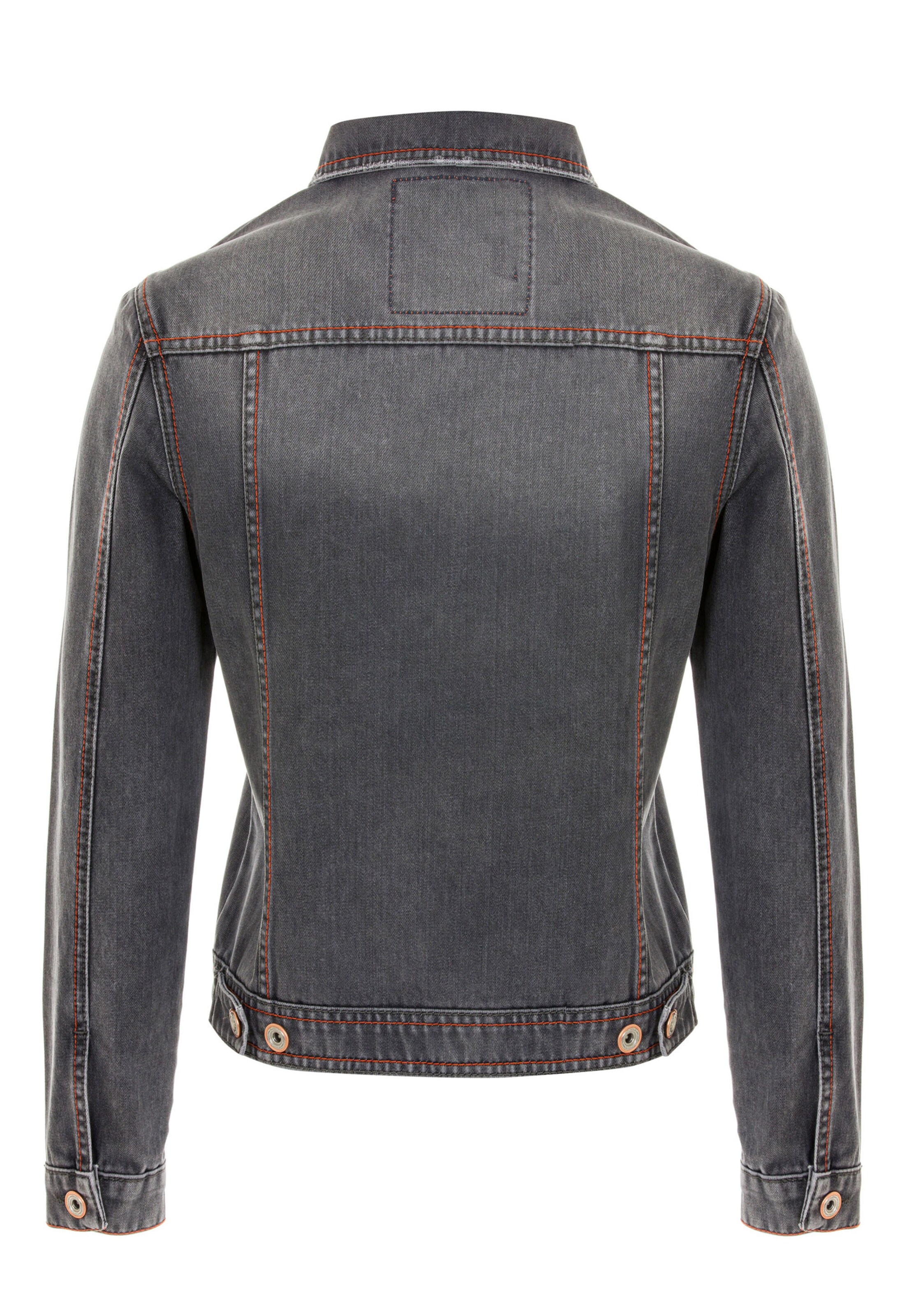 CIPO & BAXX Jeansjacke in Grau