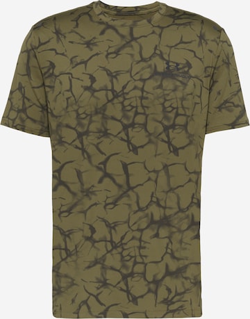 UNDER ARMOUR Functioneel shirt 'Rush Energy' in Groen: voorkant