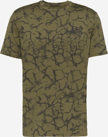 UNDER ARMOUR Performance shirt 'Rush Energy' in Green: front