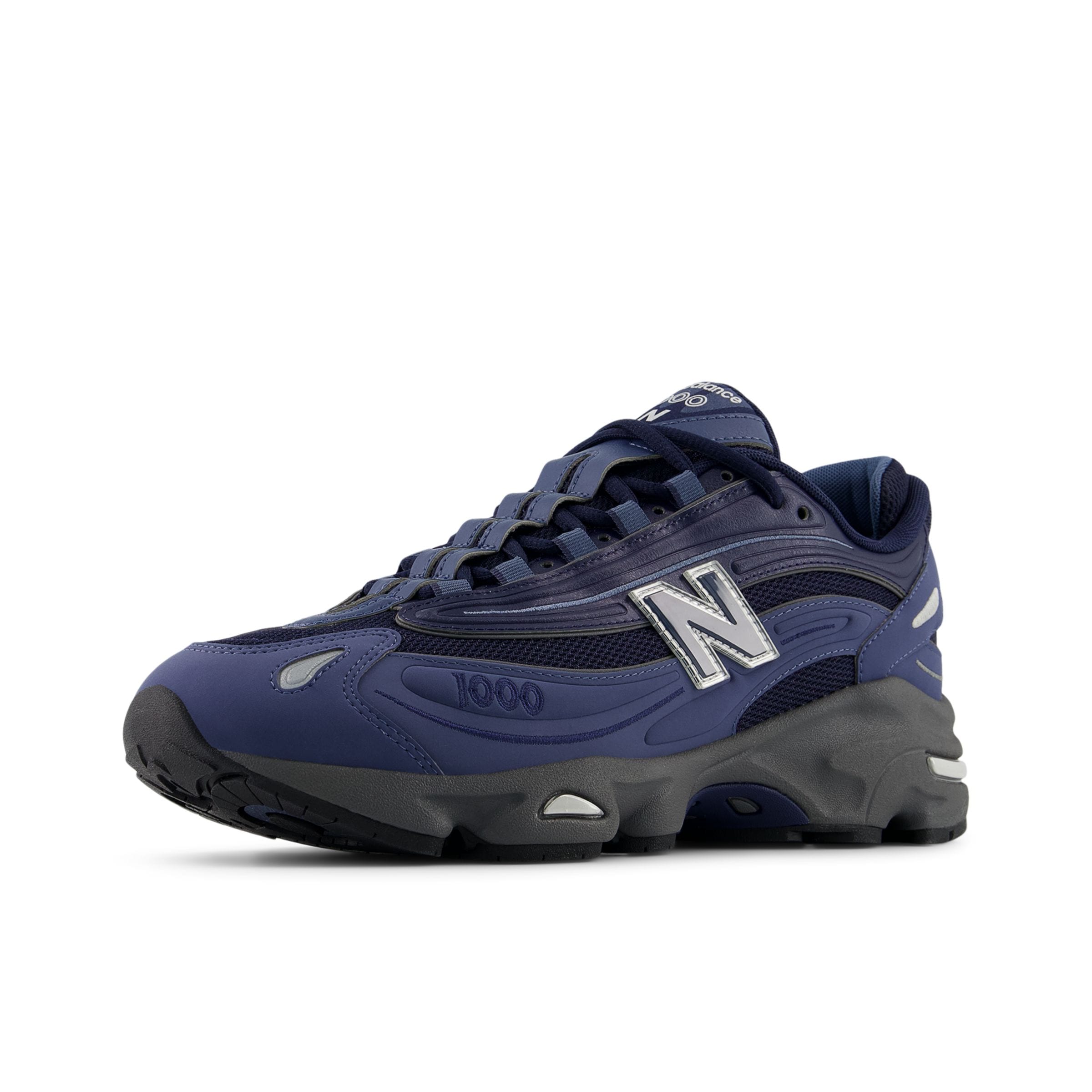 Baskets basses '1000' new balance en bleu : devant