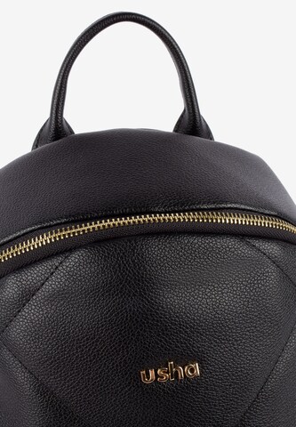 usha BLUE LABEL Rucksack 'Fenia' in Schwarz