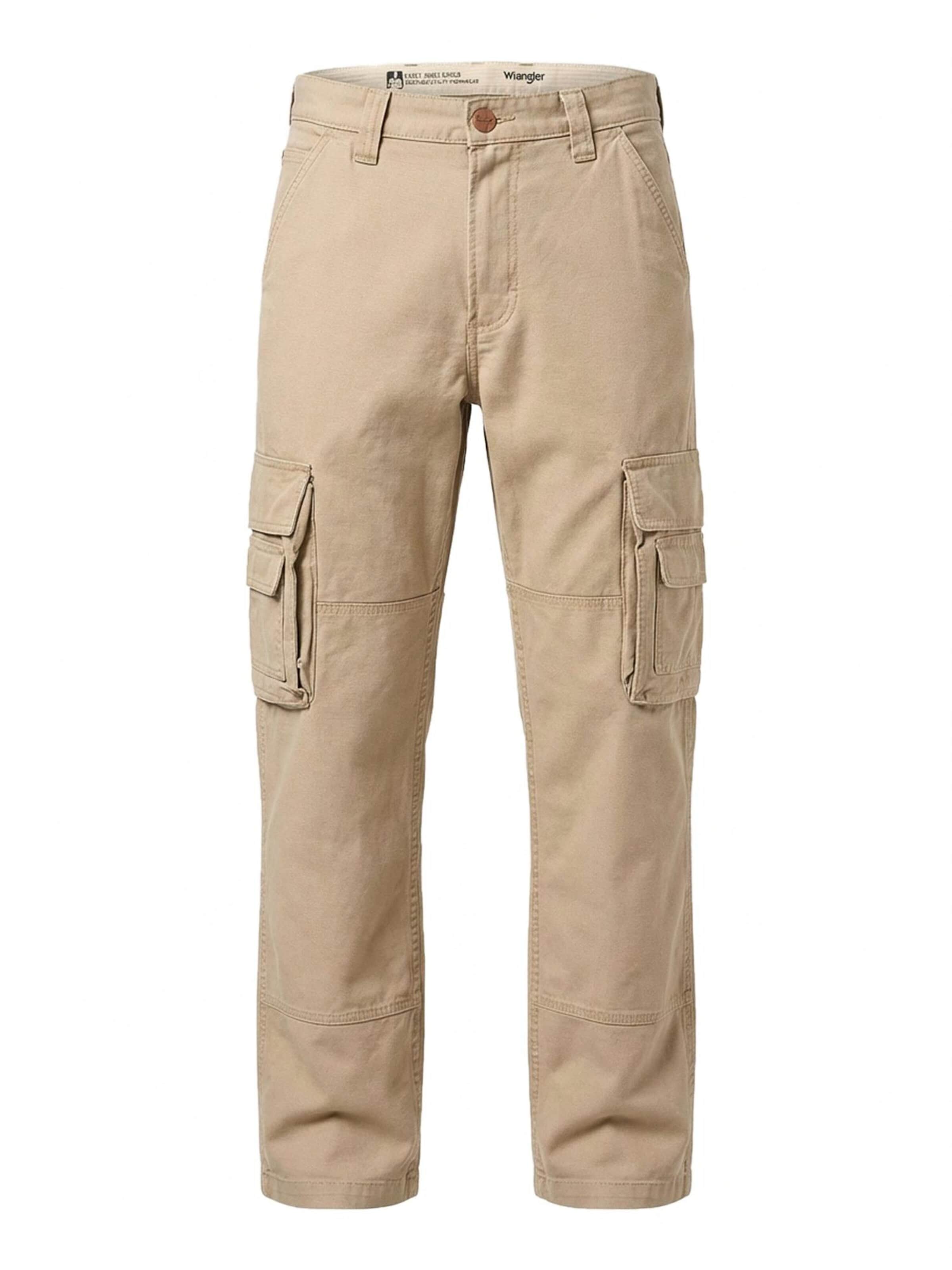 WRANGLER Loose fit Cargo Pants 'CJ REL CARGO' in Beige: front