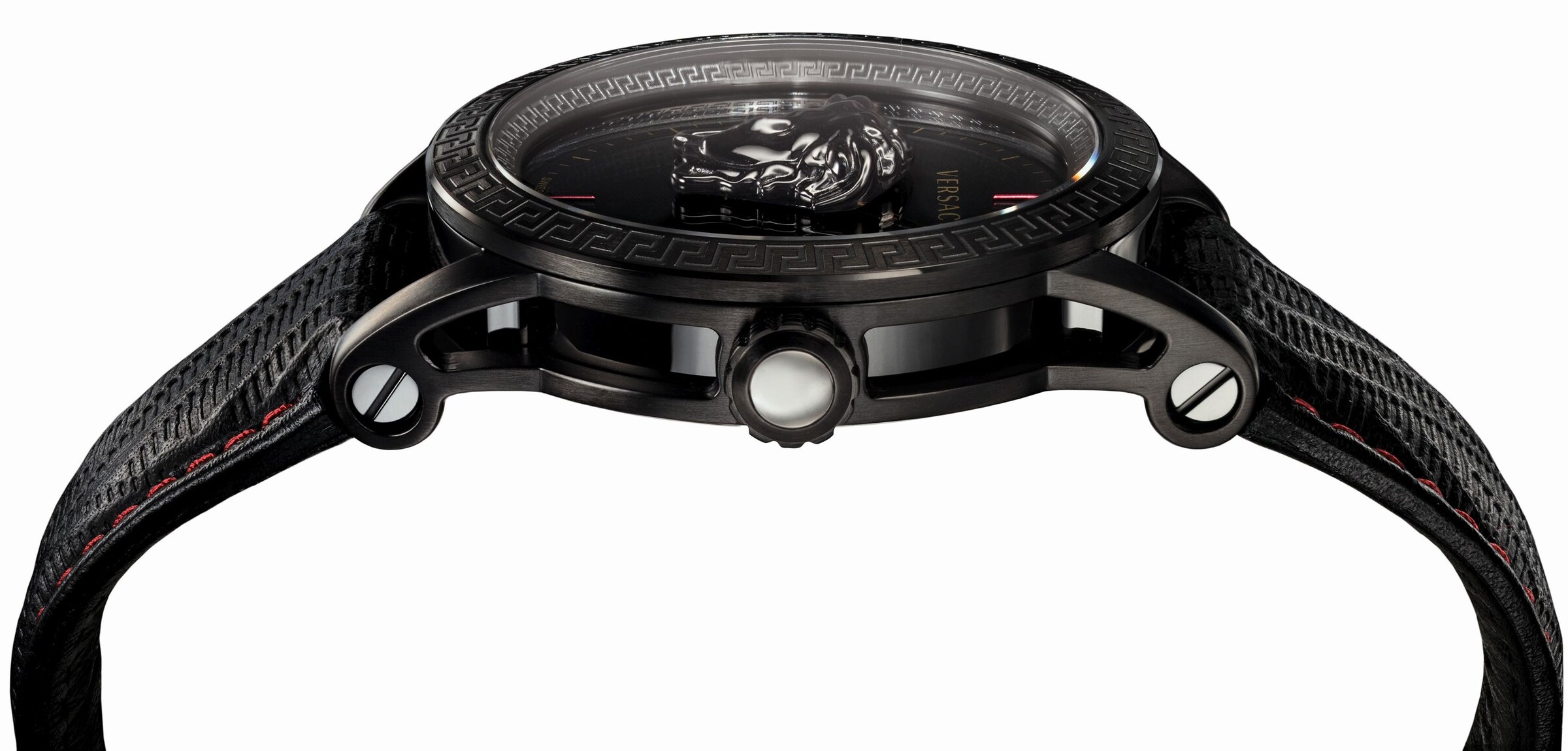 VERSACE Analoog horloge in Zwart