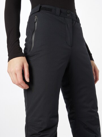 SOS Black Snow Regular Outdoorbroek 'Valley' in Zwart