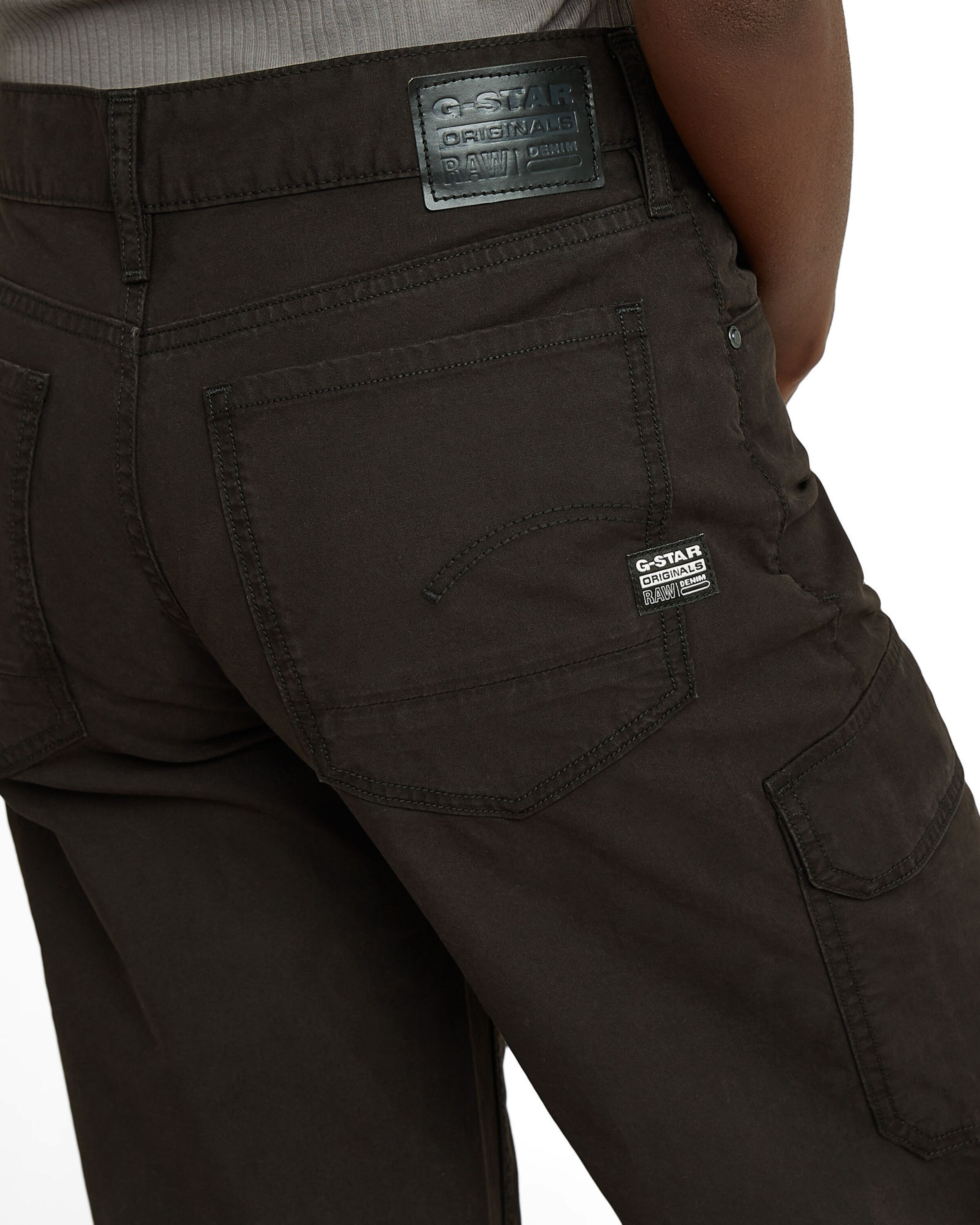 G-STAR Avar lõige Klapptaskutega püksid 'Judee', värv must