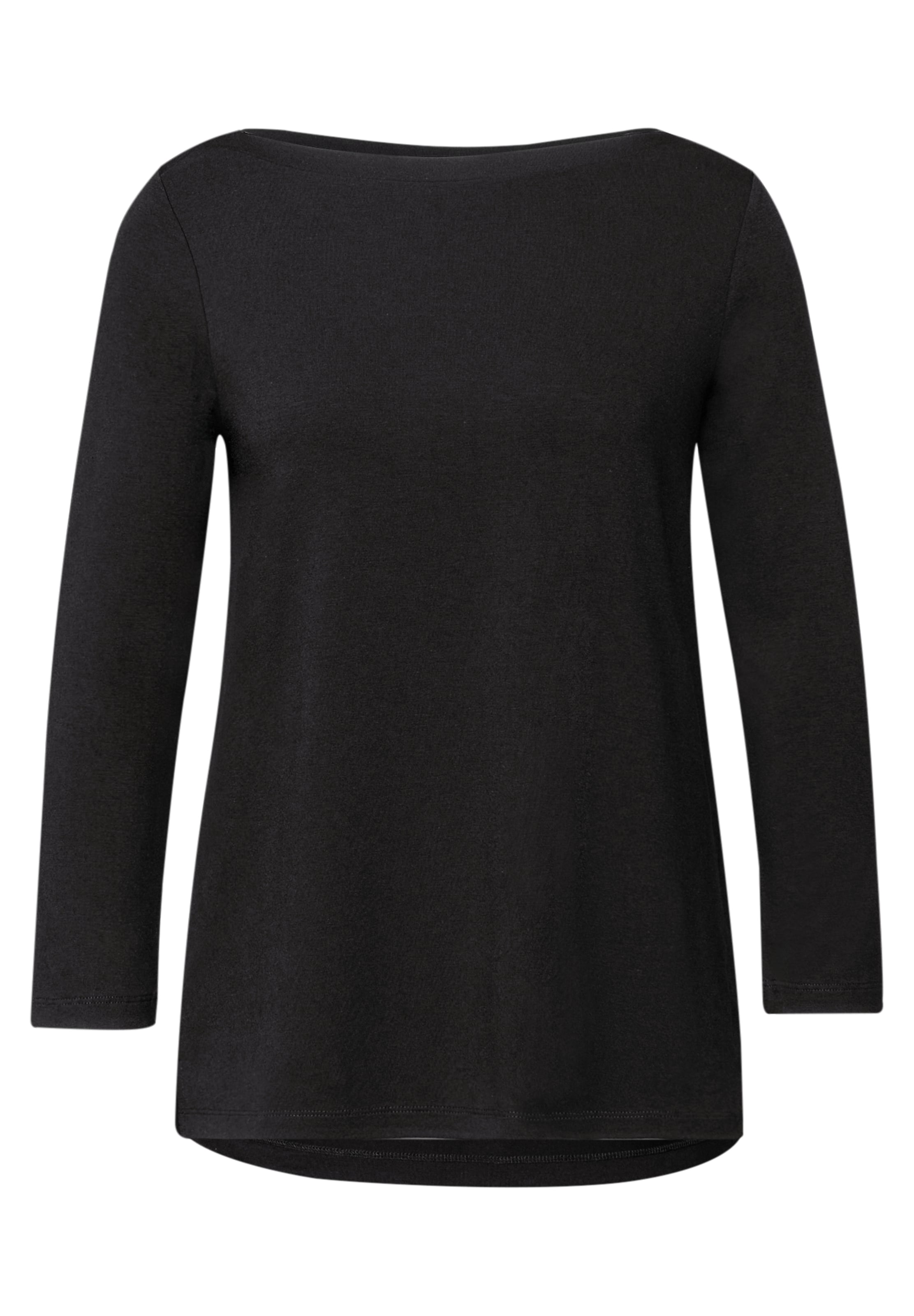 STREET ONE Shirt in Black: front