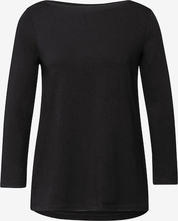 STREET ONE Shirt in Schwarz: Vorderseite