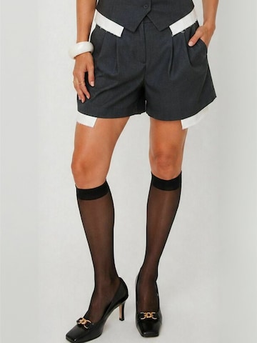 Regular Pantalon ' Lanacras ' Crās en gris